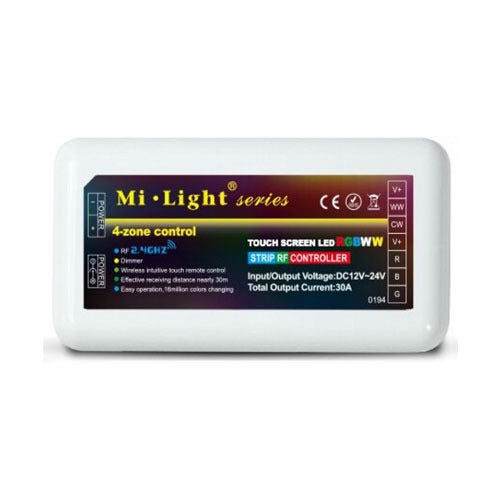 Smart receiver for LED strip - 4 groups - COLOR