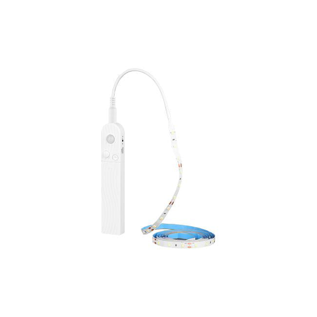 LED Strip Set 3 Meter met PIR Bewegingssensor – 4500K Neutraal Wit – USB-C / Batterijvoeding