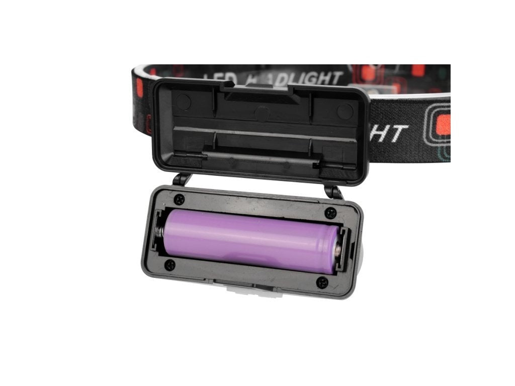 Compact and powerful LED headlamp – USB rechargeable – 250 lumens