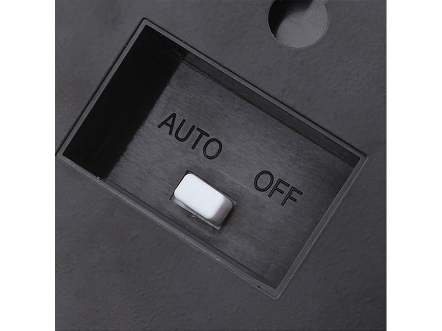 Solar LED Outdoor Lamp - Cold White - 50 Lumen - Twilight + Motion Sensor - Black