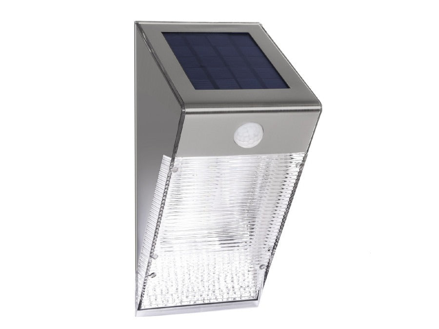 Solar LED Outdoor Lamp - 0.7 Watt - Twilight + Motion Sensor