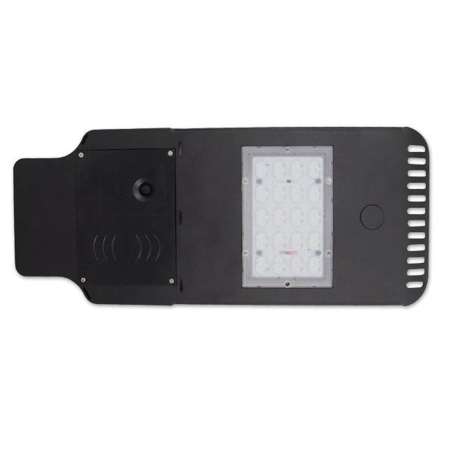 Solar LED street light - 20 LEDs - Twilight + motion sensor