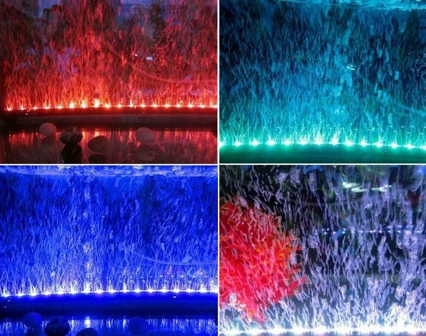 Lampe d'aquarium RGB 48 cm + contrôleur RGB jour/nuit