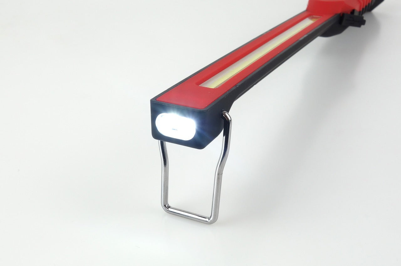 Lampe de poche rechargeable - Chargeur secteur + chargeur voiture - 300 lumens