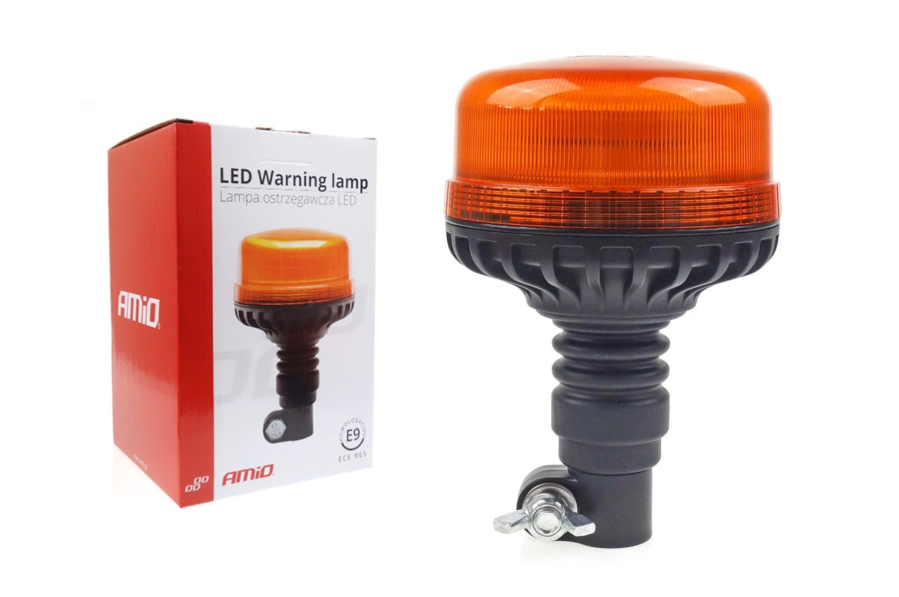 Flashing light - Orange - 12/24V - 36 LED SMD - E-mark - R65/R10