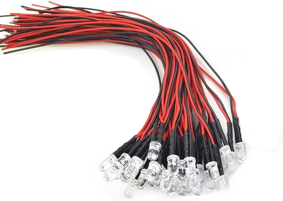 Mini LED indicatielampje - KNIPPEREND - 5mm - 3-12V - Blauw