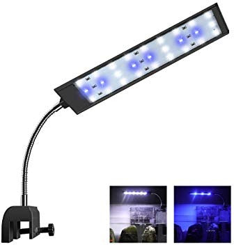 Lampe LED pour aquarium blanc/bleu 48 LED