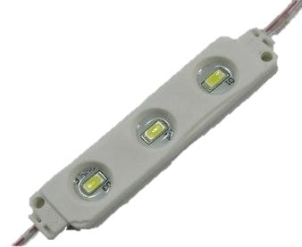 LED Module 3-LED Cold White EXTRA BRIGHT 5630 LEDs - dimmable