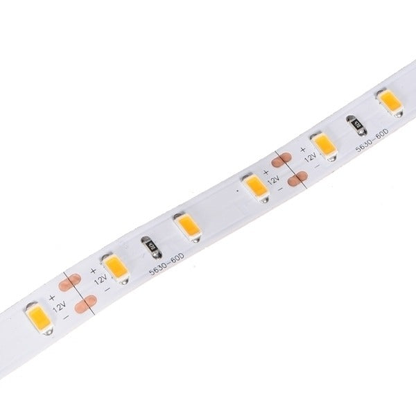 5 meters warm white LED strip waterproof - IP65 - 60Leds/m - 5630