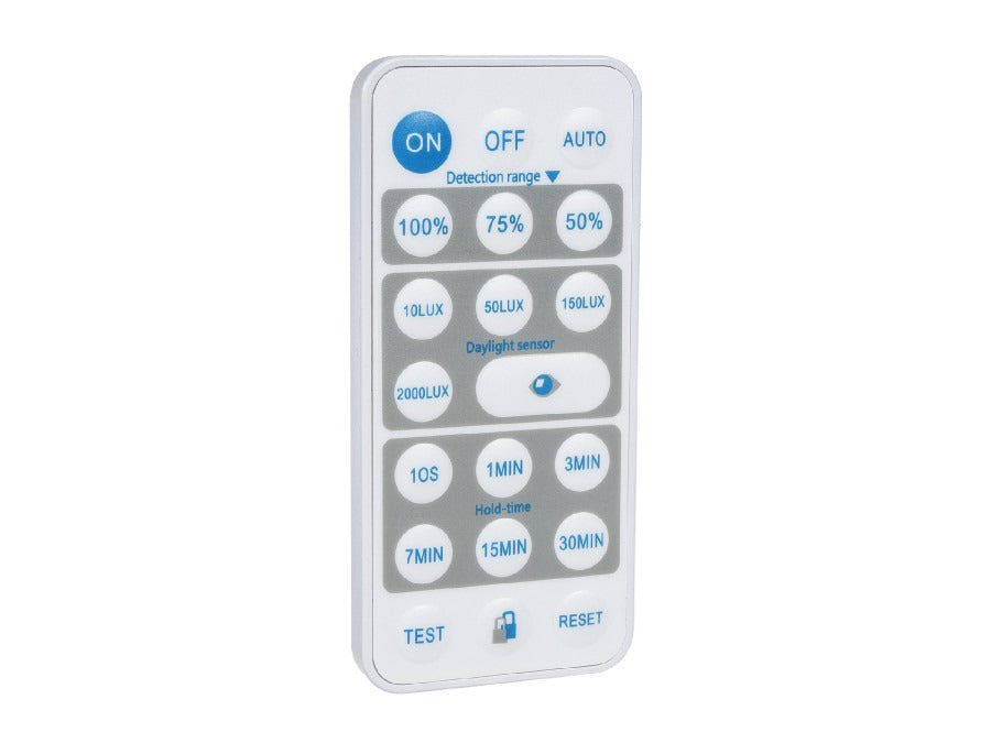 PIR sensor + schakelaar - Met afstandsbediening - 1200W