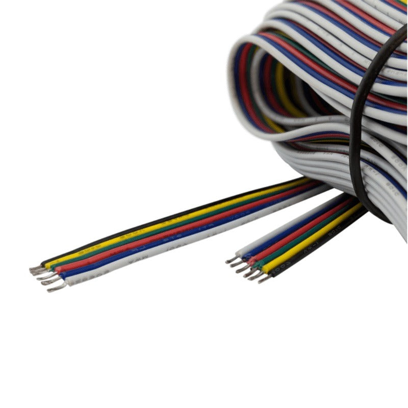 100-meter RGB CCT extension cable - 6-core - per meter - 6x 0.34mm²