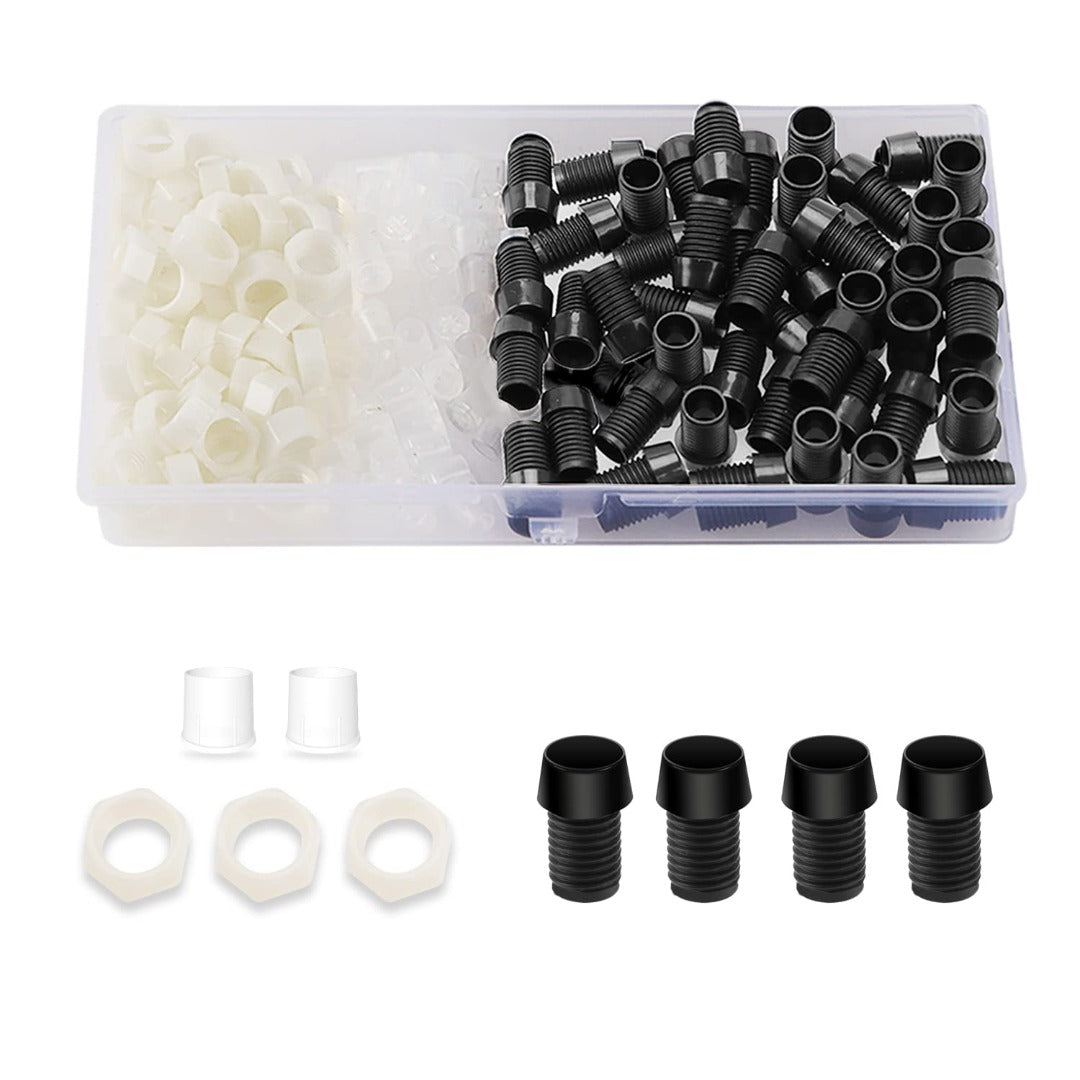 Holder for 5mm diode - black - plastic