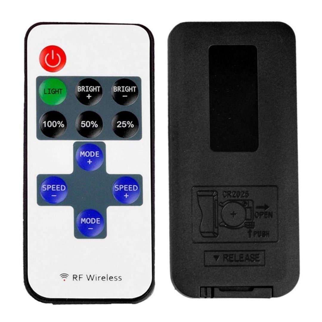 LED RF dimmer - 5 tot 24V - 2.1 x 5.5mm plug - Met afstandsbediening