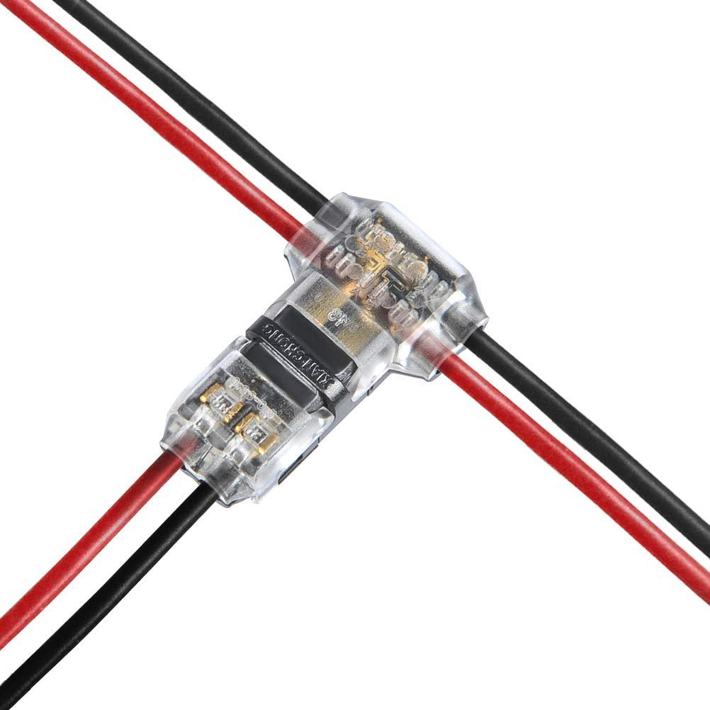 Quick kabel splitter - Twee aderig - 0.5mm² tot 0.75mm²
