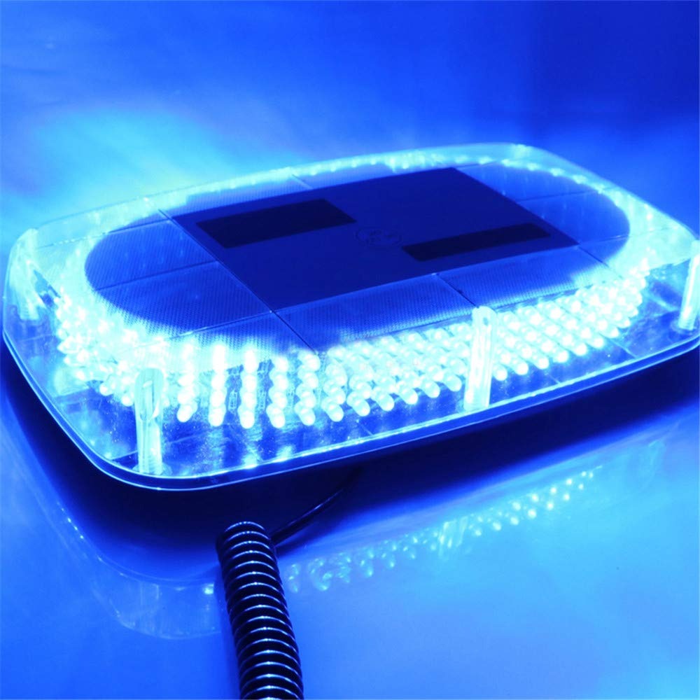 LED roof flashing light - 240 LED - Blue - 12/24V