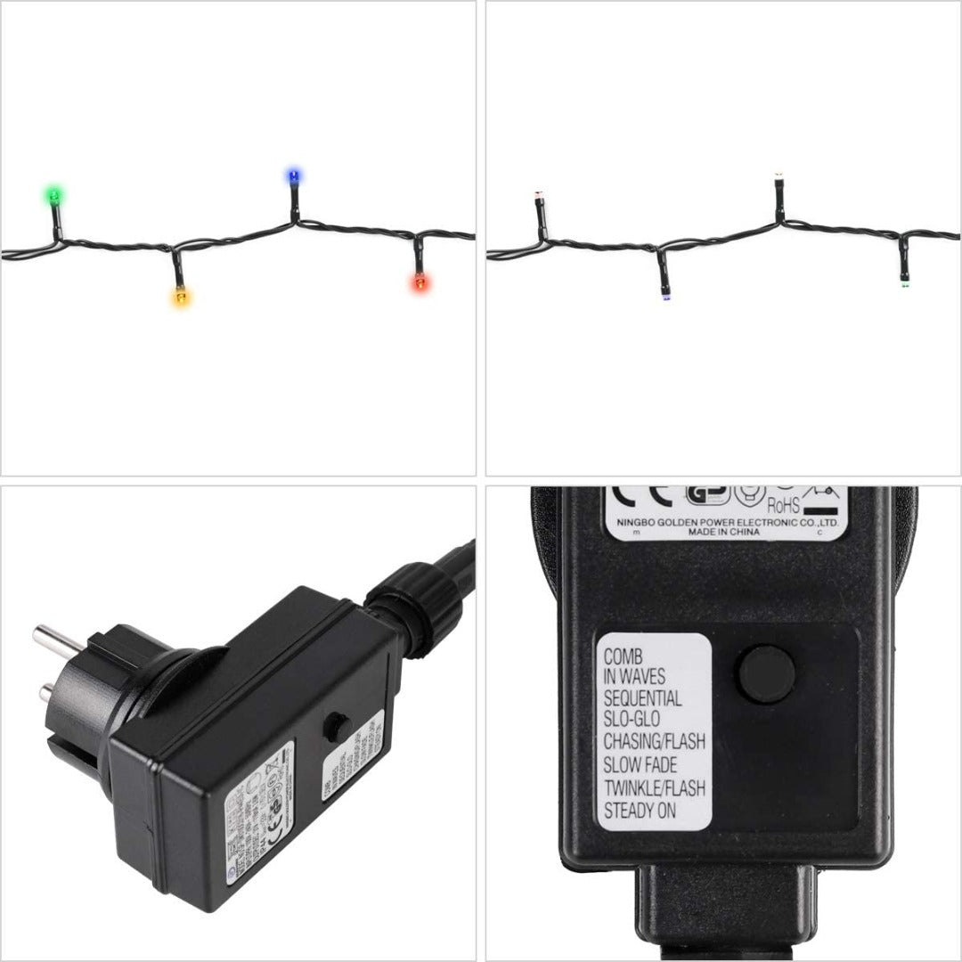 LED Christmas light chain - 25 meters - RGB - 360 LEDs