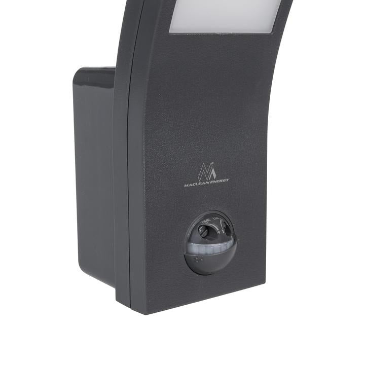 LED wall lamp - With twilight and motion sensor - 750 lumens - gray