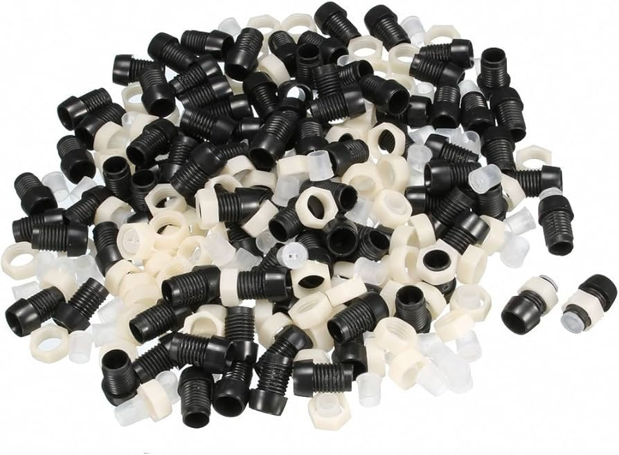 Holder for 5mm diode - black - plastic