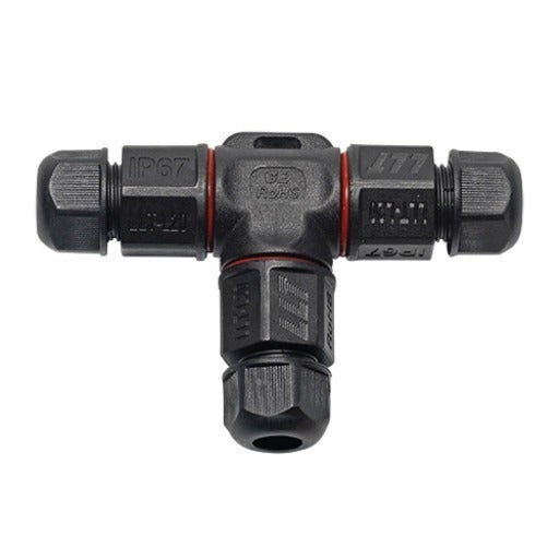 10x LED garden path spotlight - 12V - 3 sides - 41mm - complete set