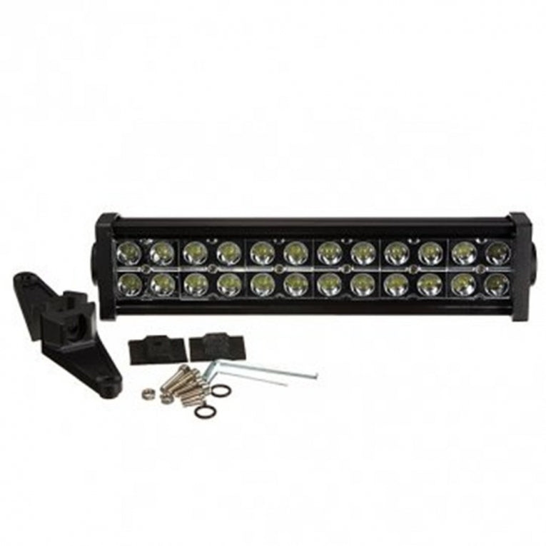 Barre LED - 72 W - 40 cm - 4x4 tout-terrain - 24 LED - Blanc 6000 K