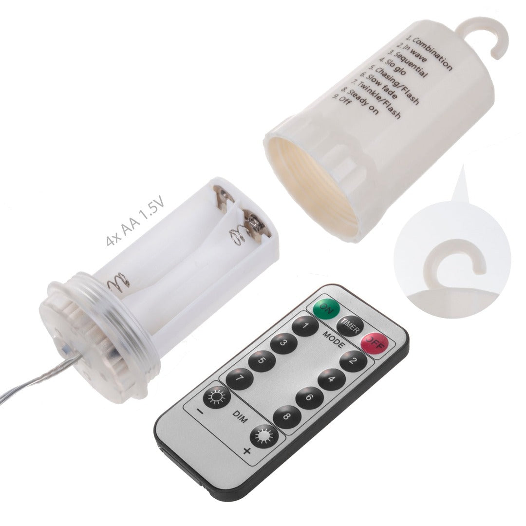 LED pendant lamp - Firework effect - IP44 - With remote control