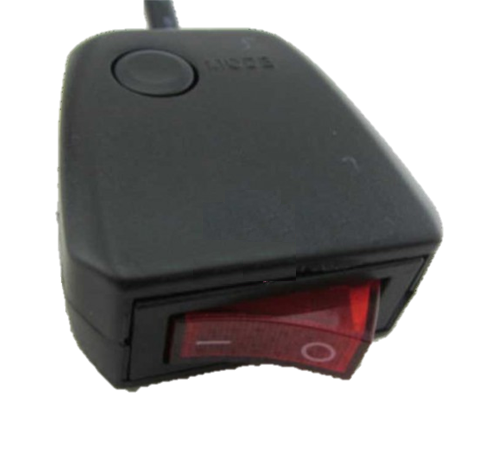 ORANGE/WHITE bumper flashers 8 x 2 LED rotating beacons 12V