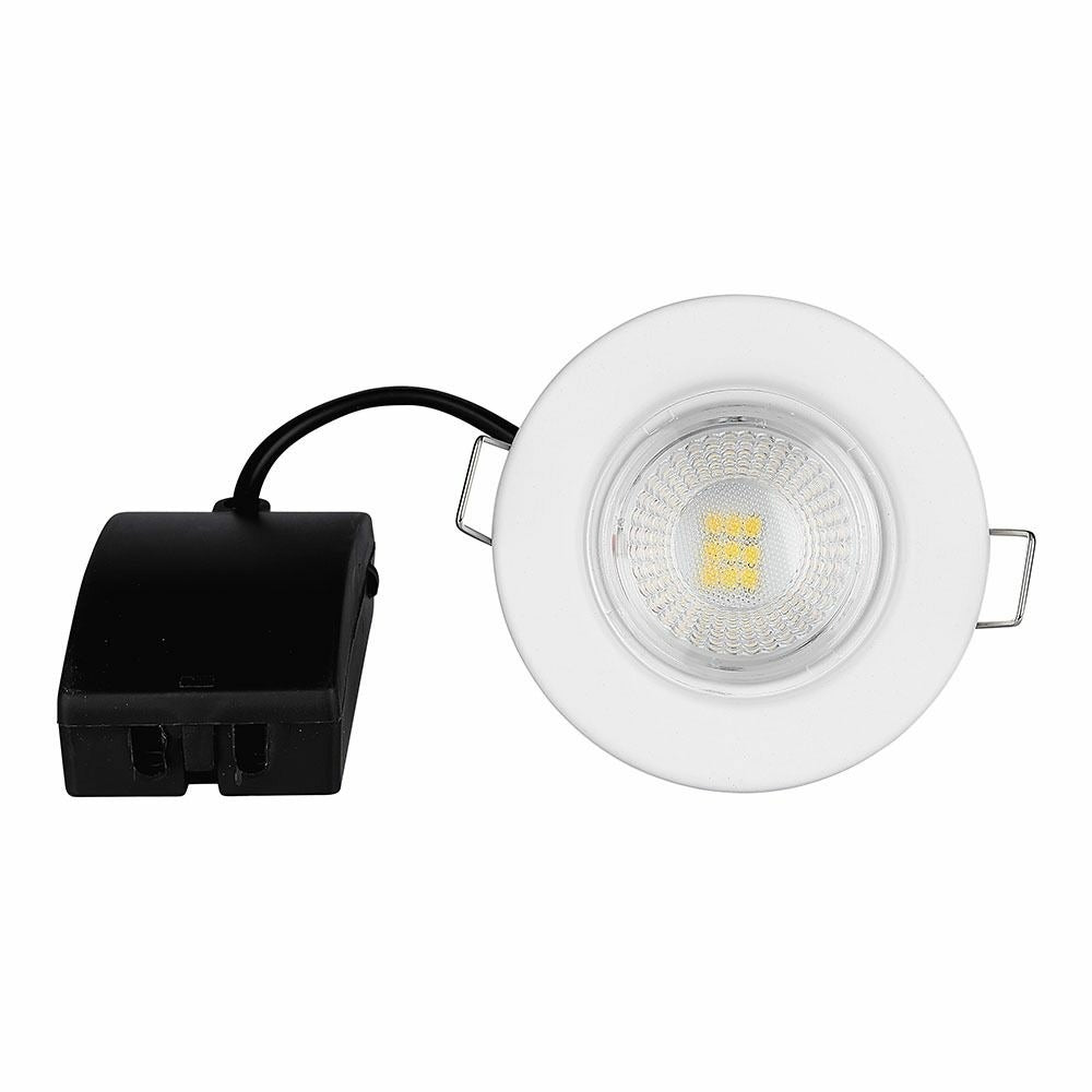 Dimbare LED spot - IP65 + Brandbestending - Neutraal wit - 82mm