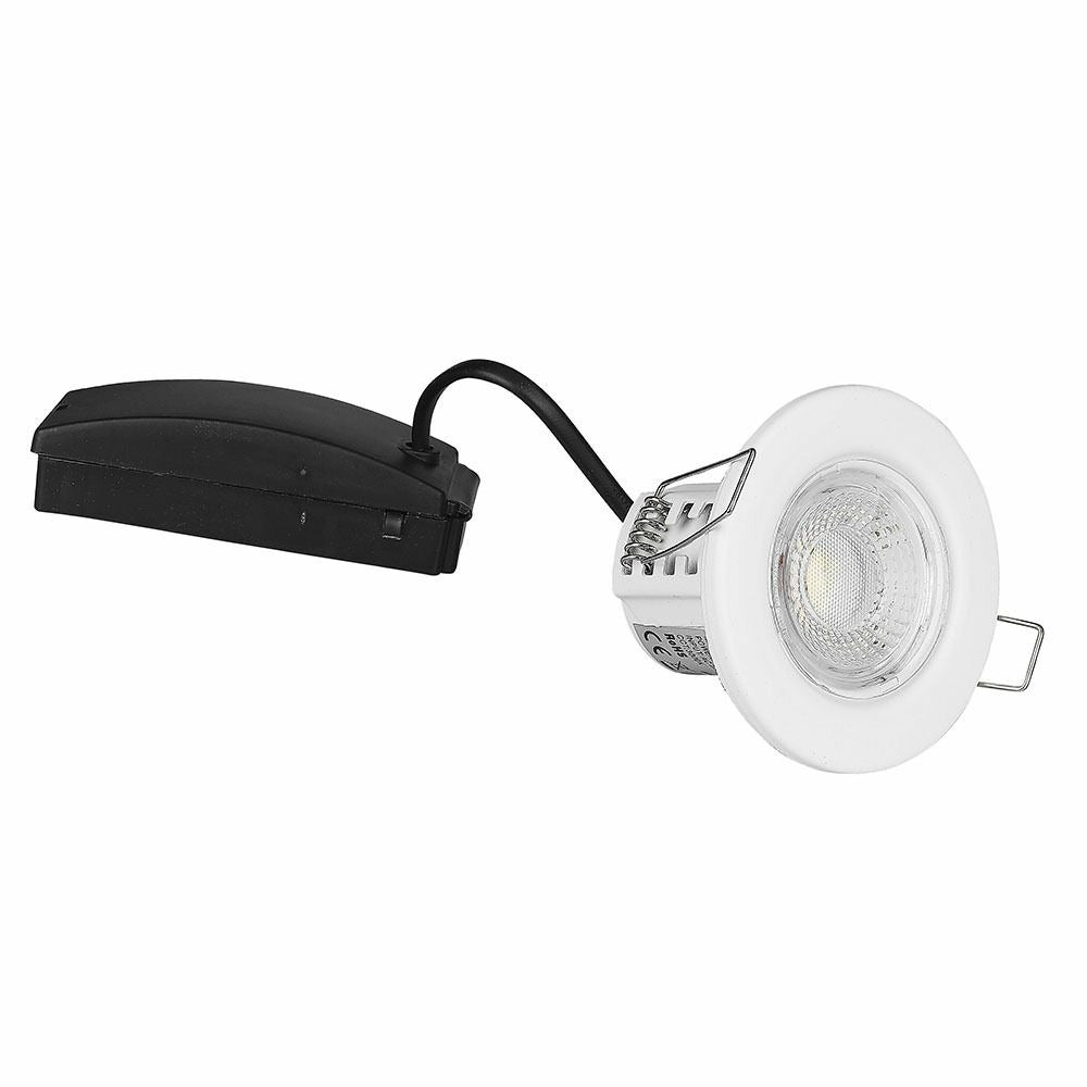 Dimbare LED spot - IP65 + Brandbestending - Neutraal wit - 82mm