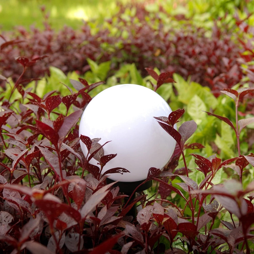 LED garden bulb 15cm - Solar - Multi color