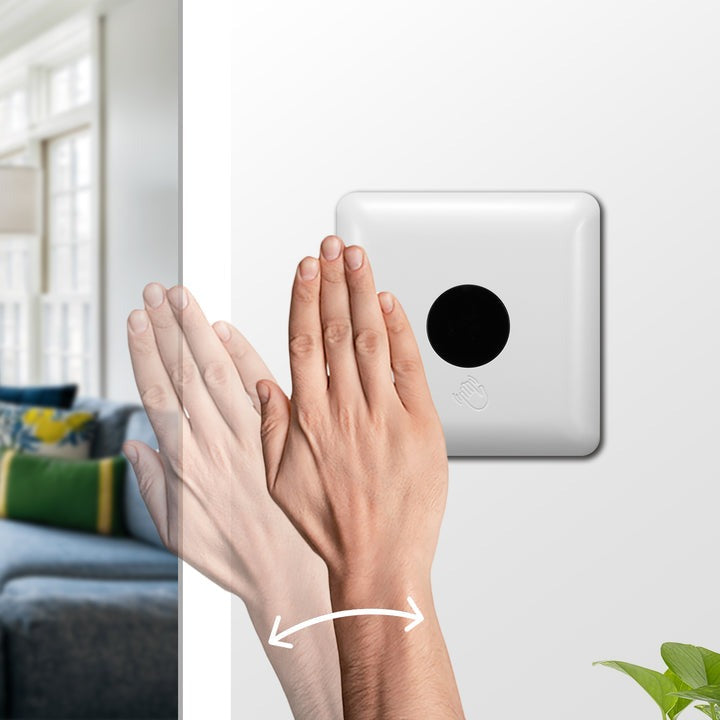 Interrupteur sans contact - 1200 W - Courte portée - Blanc