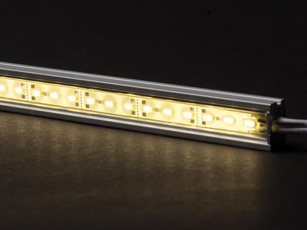 LED strip 89cm in Aluminum Profile - outdoor IP65 - Warm White