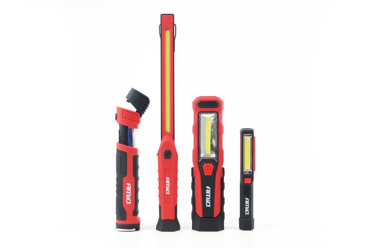 Lampe de poche rechargeable - Chargeur secteur + chargeur voiture - 300 lumens