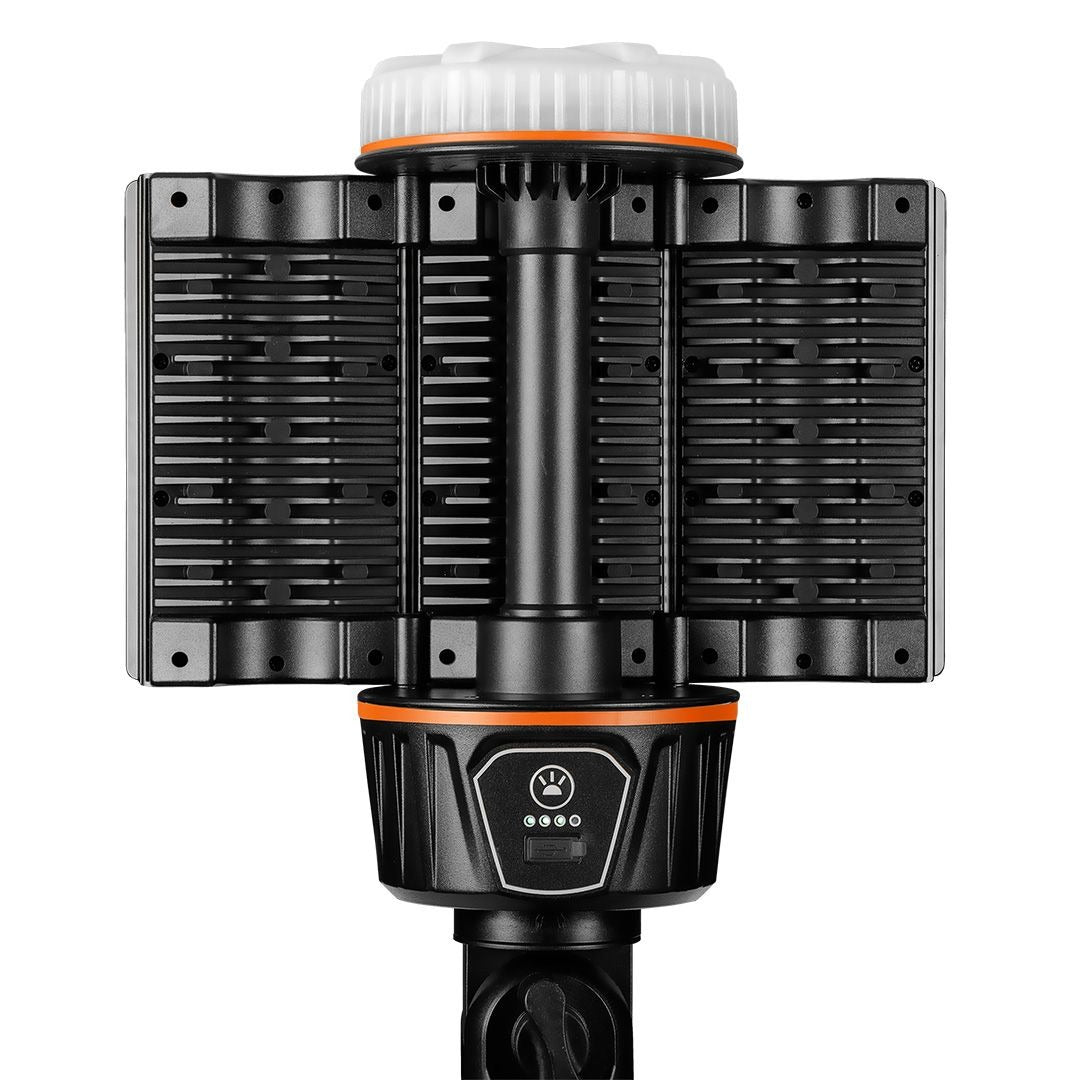 LED schijnwerper op statief - Oplaadbaar - Opvouwbaar