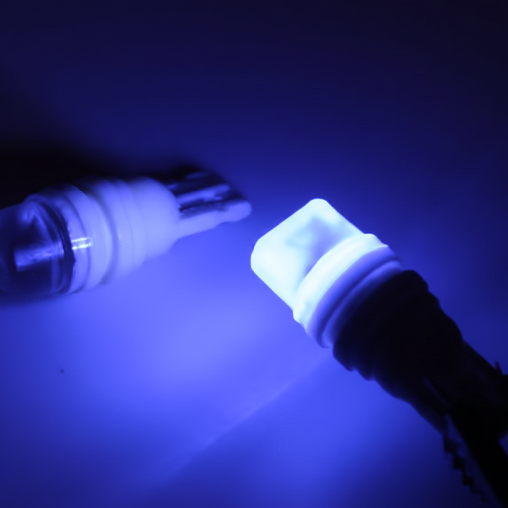 T10 - COB LED white - 12V - 2 pieces