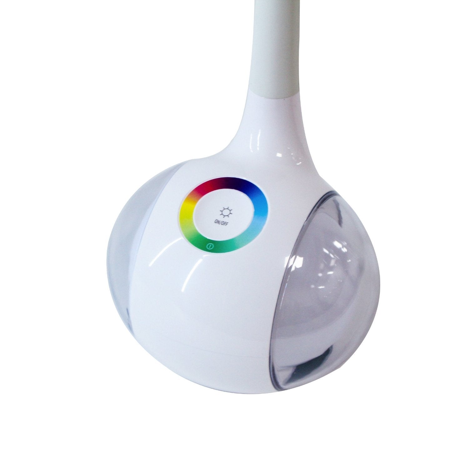 Lampe de bureau LED design blanche et couleur - Tactile