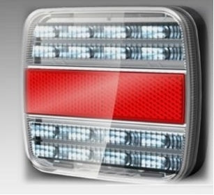 LED rear light unit / brake / license plate / indicator light - trailer
