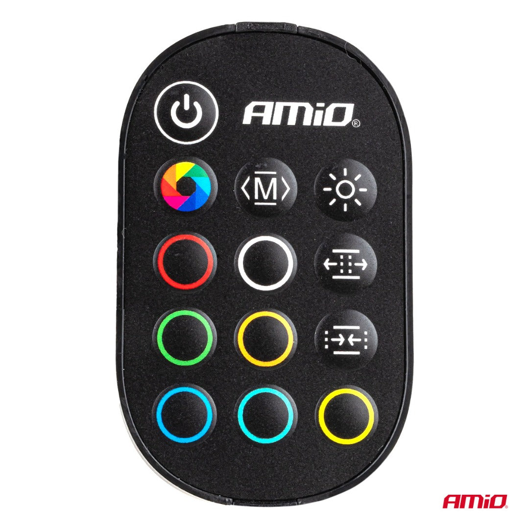 Bandes LED RGB flexibles - 12 V - Éclairage intérieur de voiture