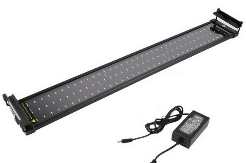 Éclairage LED pour aquarium 85 cm [90-100 cm] 25 W, 2 modes bleu/blanc
