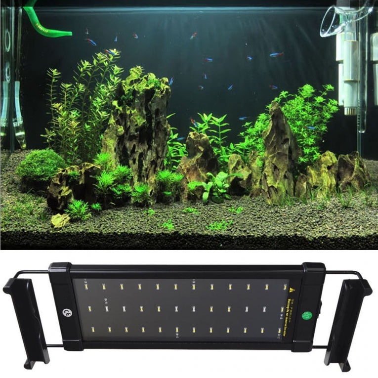 Éclairage LED pour aquarium 115 cm [120-140 cm] 32 W, 2 modes bleu/blanc