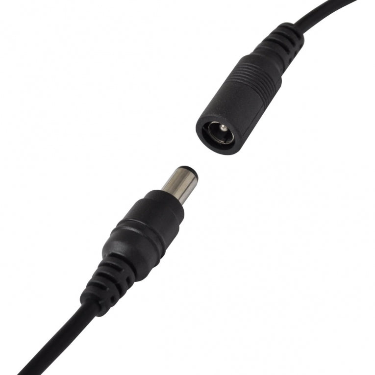 Aquarium Air Stone 12 Colored LEDs - Black