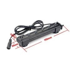 Lampe LED pour aquarium avec rideau d'air violet 16 cm