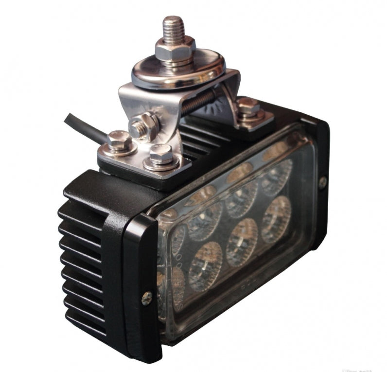 LED SPOT - 8 x 3 watts - front light - WHITE - OFF-ROAD - Rectangle