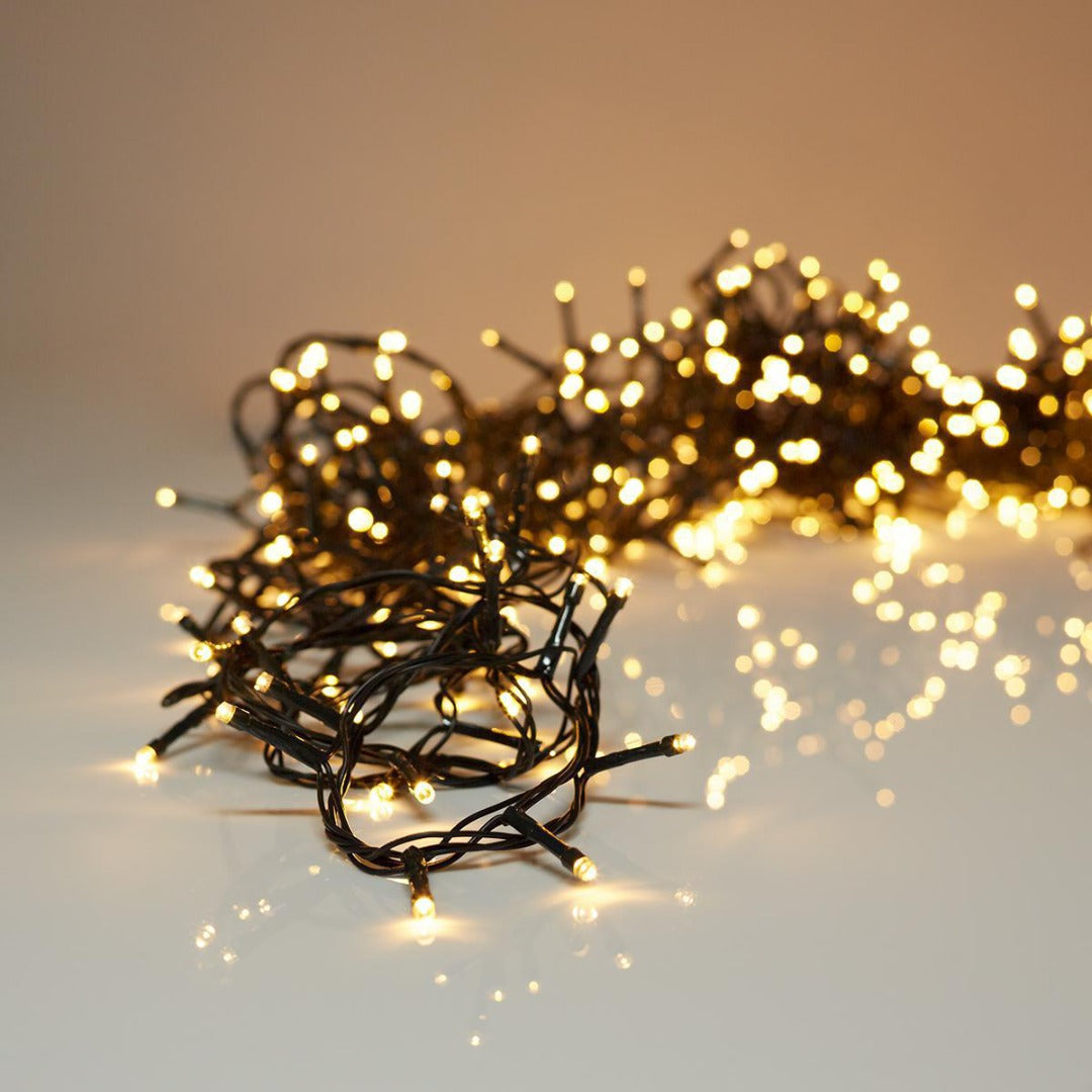 Kerstverlichting voor buiten - 320 LED - Warm Wit - 27 meter