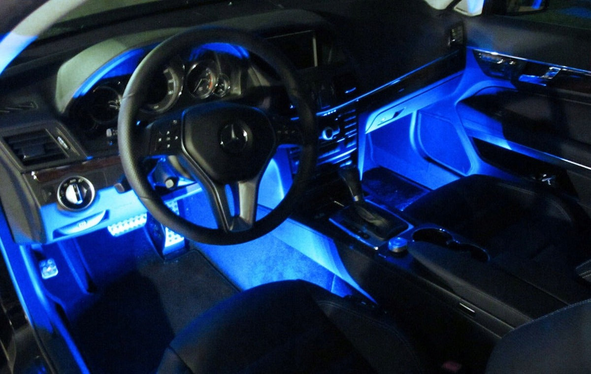Kit d'éclairage RGB - intérieur de voiture - Étanche