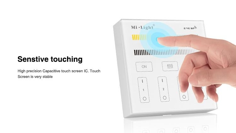 4-Zone kleurtemperatuur Smart Panel Remote Controller - B2 Mi-light 2.0