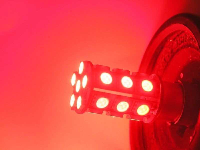 BA15S LED 13-SMD RED 5050 - 24V LED lamp