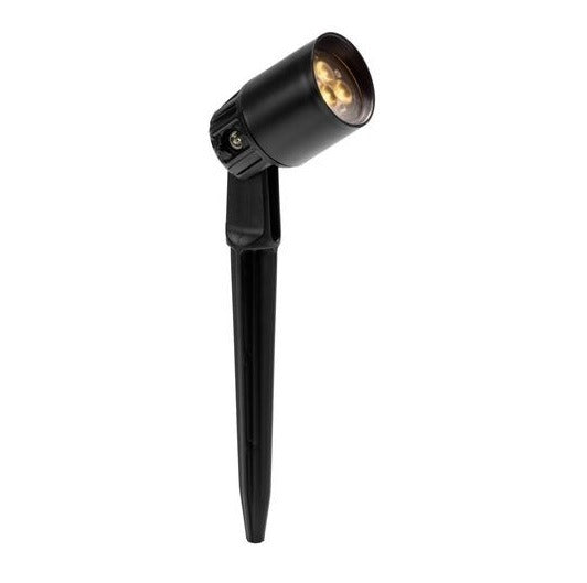 2 lampes de jardin LED - 12 V - 2 watts - basique - kit complet