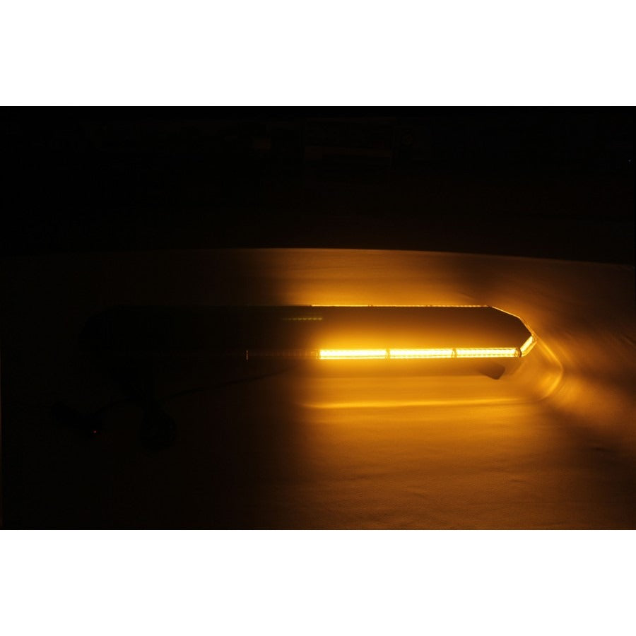 LED rotating beacon - 107cm - ECE R65 R10 - Amber - Includes controller