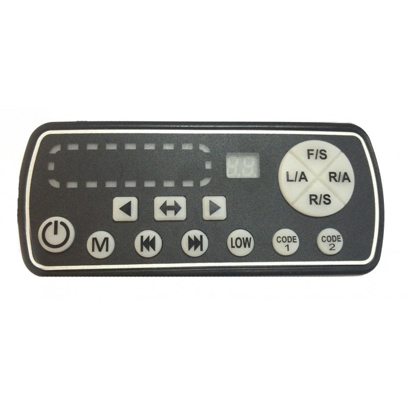 LED swing beam - 1450 x 120mm - ECE R65 R10 + controller - Amber