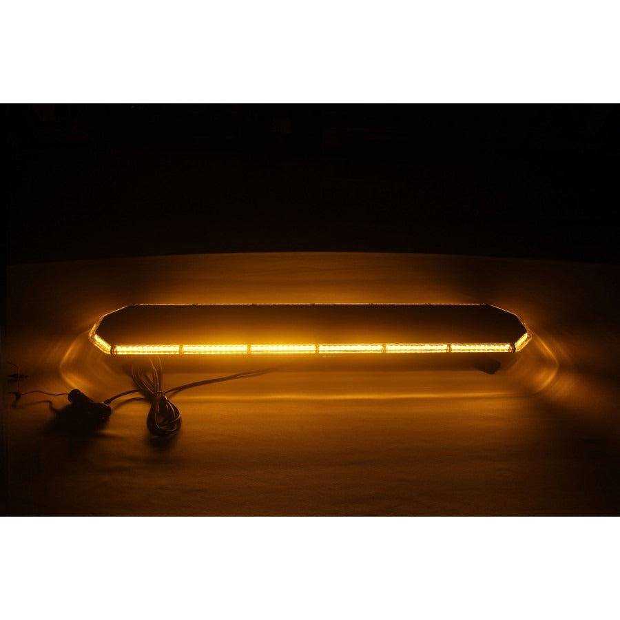 LED rotating beacon - 153cm - ECE R65 R10 - Amber - Includes controller